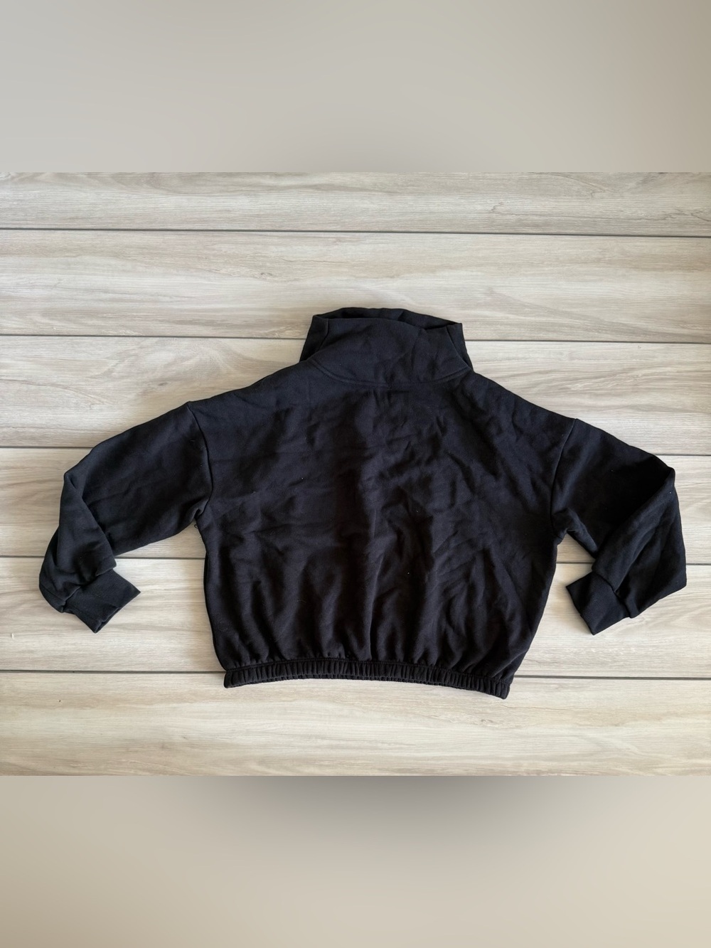 78&Sunny Cove Funnel Neck Sweatshirt Black Medium NWT - Picture 6 of 10